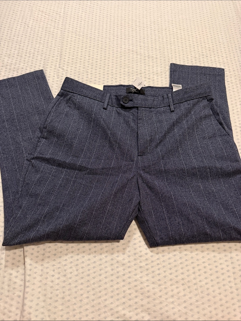 Banana Republic Navy Blue Pinstripe Dress Pants